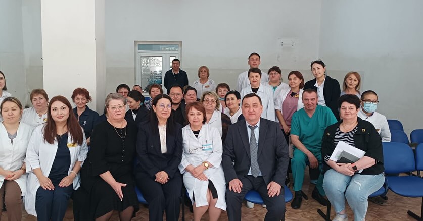 ҚР ДСМ психикалық денсаулық РҒПО Бас директоры Есқалиева Алтынай Төкенқызының ұйымдастырушылық-әдістемелік көмек аясында Қостанай облысына сапары